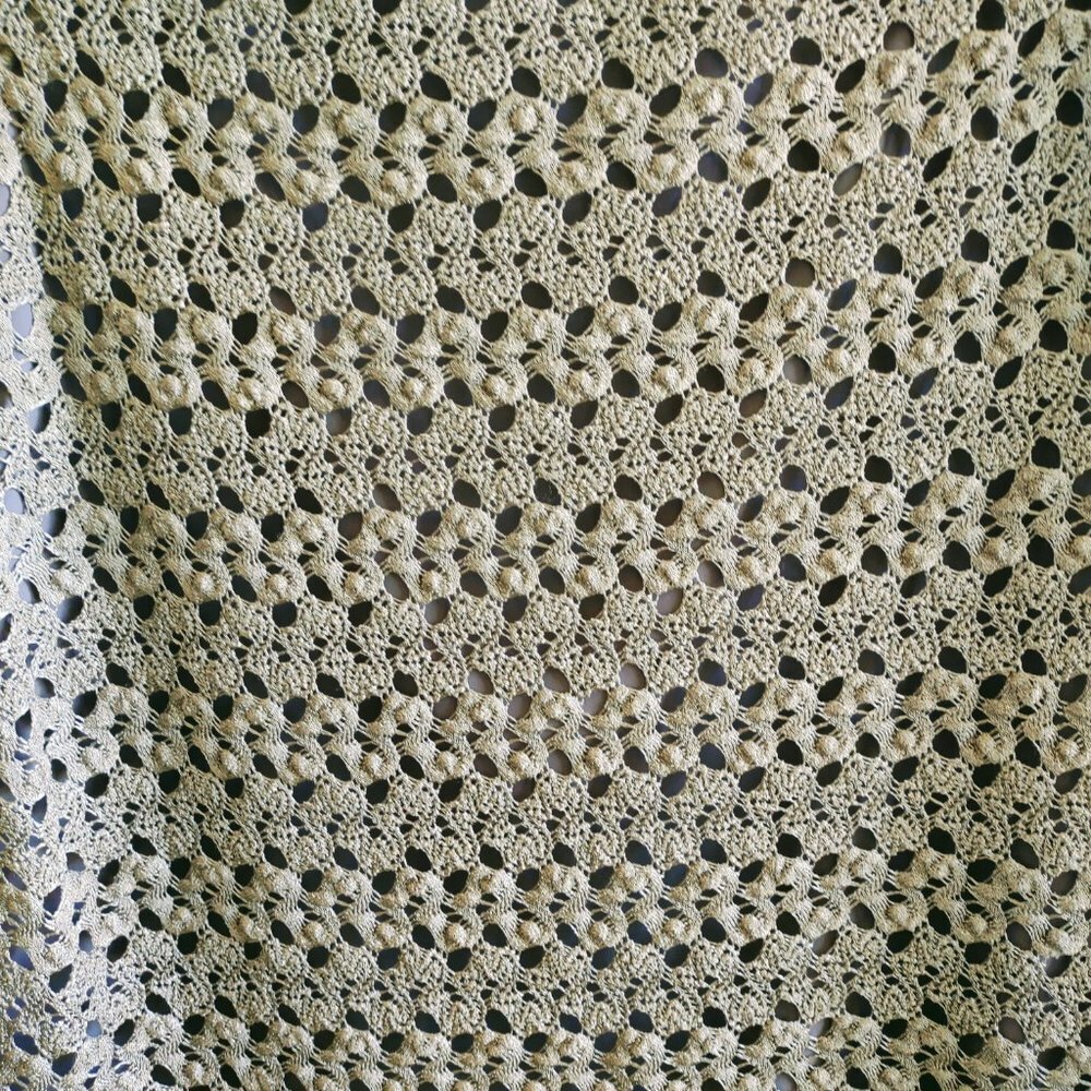 Suzi Chin Maggy Boutique Crochet Dress Bohemian Classic Dainty Size 2 Petite - Picture 5 of 7